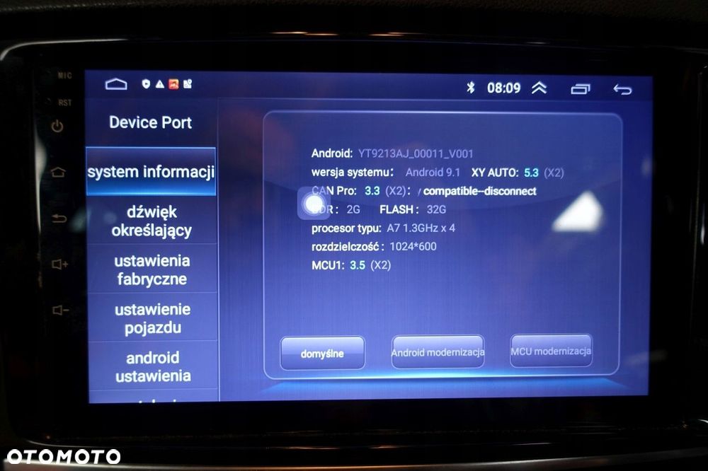 Mercedes W164 ML X164 GL radio comand nawigacja ANDROID kamera USB WIFI - 5