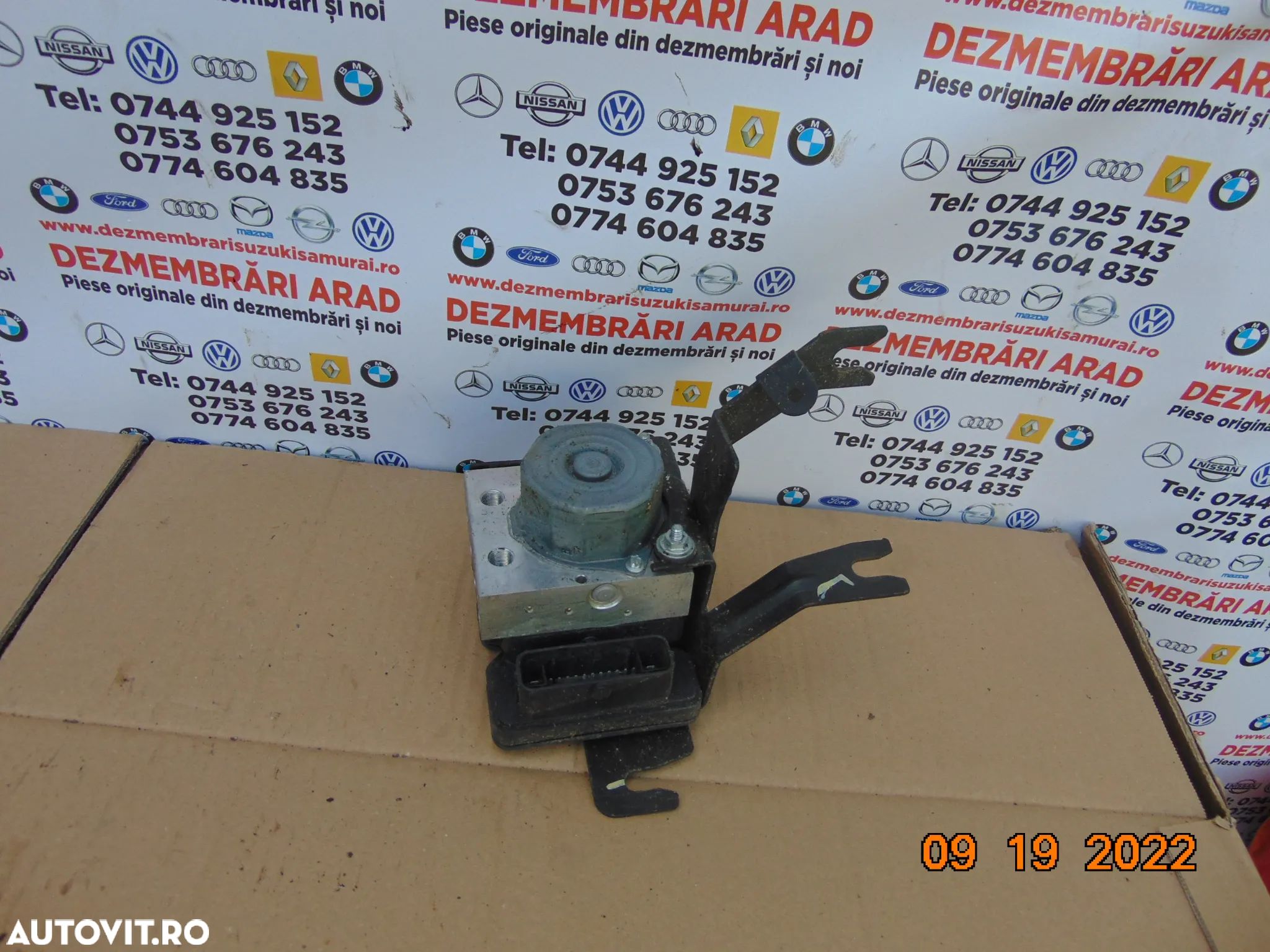 Pompa Abs dacia Sandero 2 Logan 2 mcv modul abs ecu calculator - 1