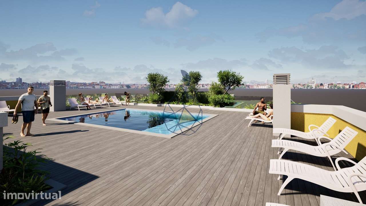 Apartamentos T2 e T3 novos em construção  com box e piscina em Lagos - Grande imagem: 3/22