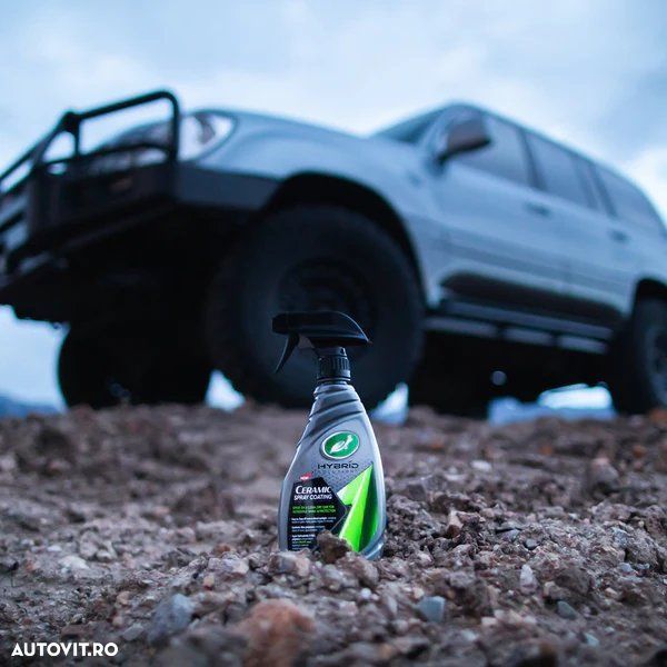 Solutie tratare vopsea cu ceara ceramica Turtle Wax 53353 Hybrid Solutions Ceramic Wax Coating 500ml - 3