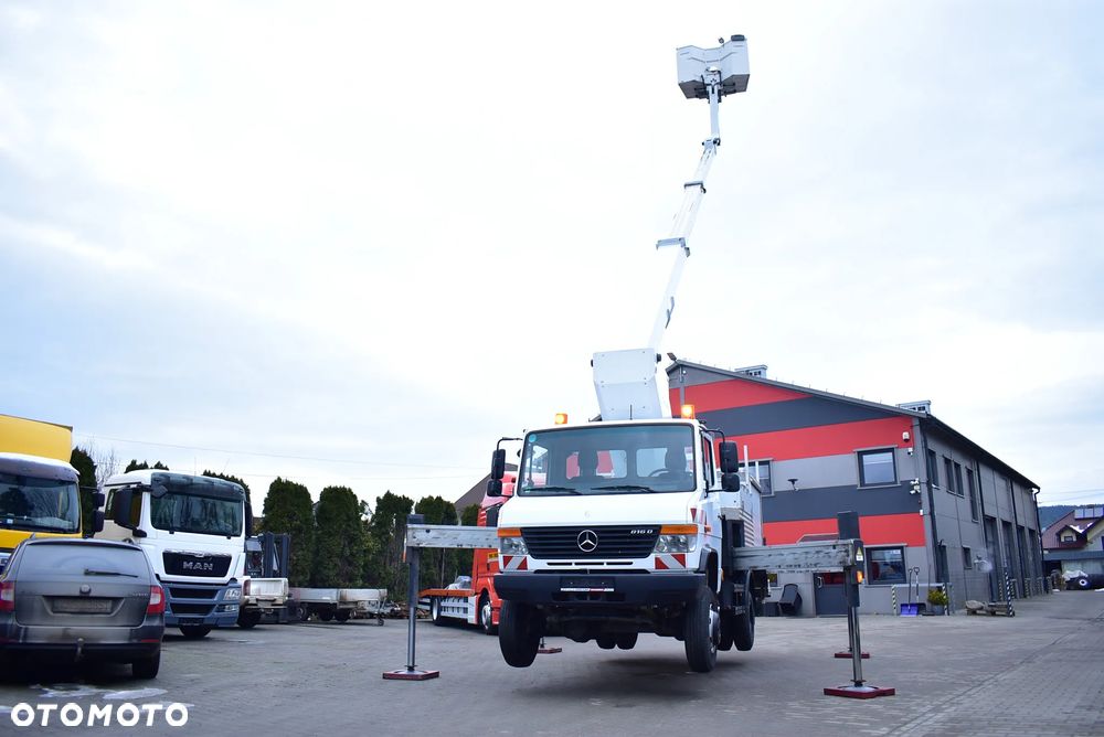 Mercedes-Benz Vario 816 / Euro 5/ 4x4/ Zwyżka/ Podnośnik koszowy Ruthmann TB 220/ 22 m. / Steiger/ Hubarbeitsbühne/ Reduktor ! / Sprowadzony z Niemiec/ Stan Perfekcyjny ! - 3