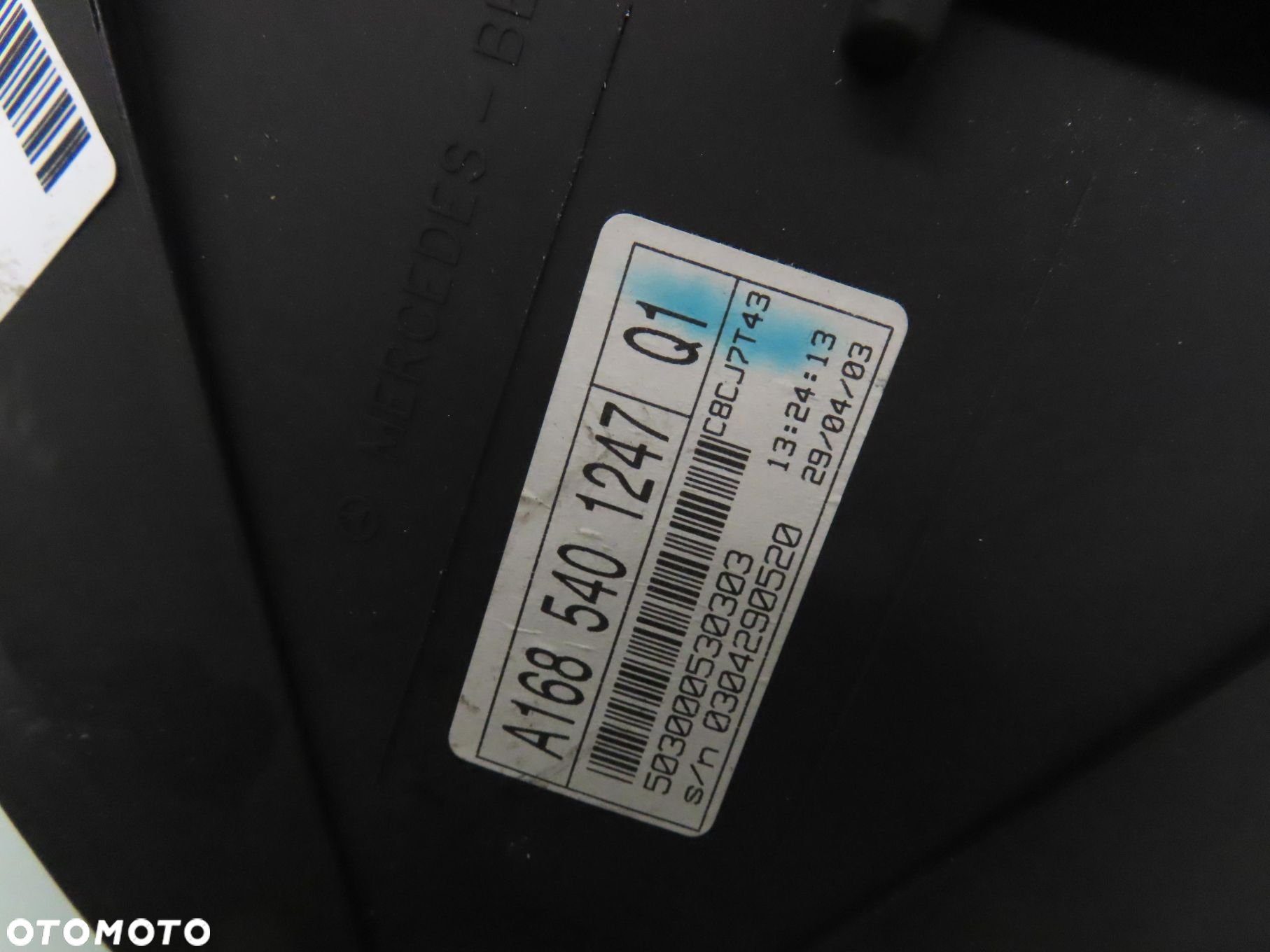 LICZNIK MERCEDES-BENZ W168 A 170 CDI A1685401247 - 2