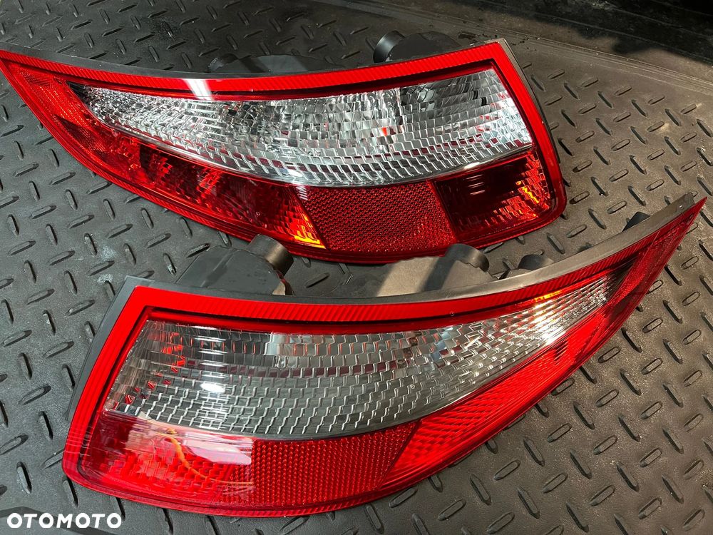 PORSCHE CARRERA 911 997 04-08 LAMPA TYŁ TYLNA PRAWA LEWA NOWA BIAŁO CZERWONA - 1