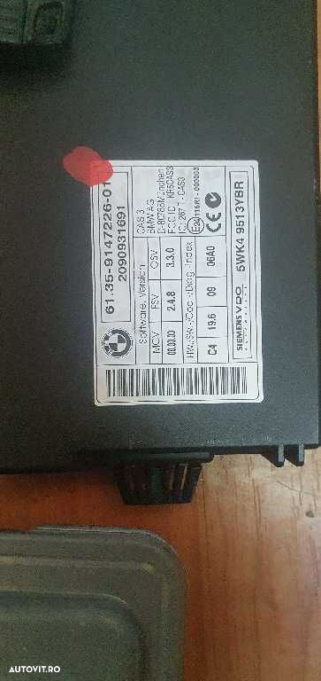 Kit pornire ECU CAS si CHEIE BMW seria 3 benzina N43 - 5