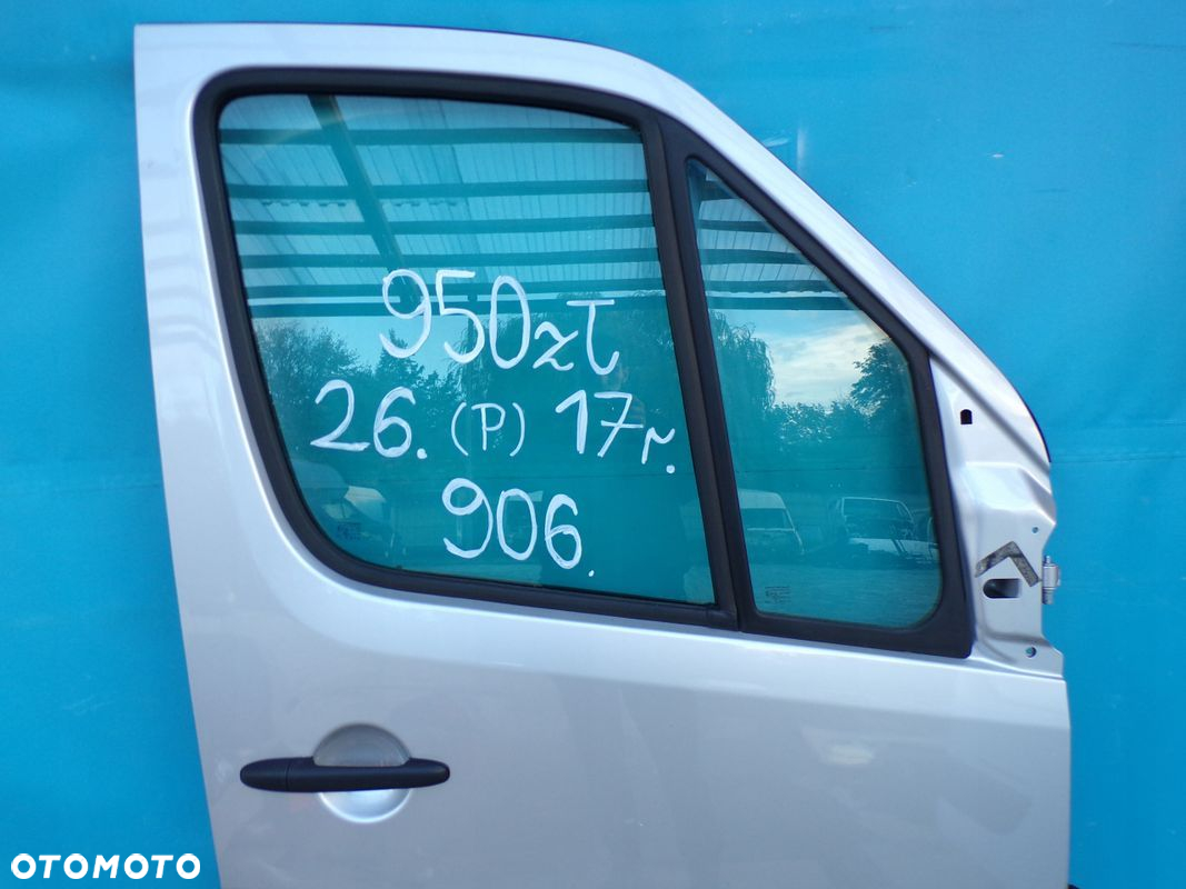 SPRINTER 906 CRAFTER drzwi przednie OCYNK PRAWE SREBRNY metalik NOWE 2017r - 7