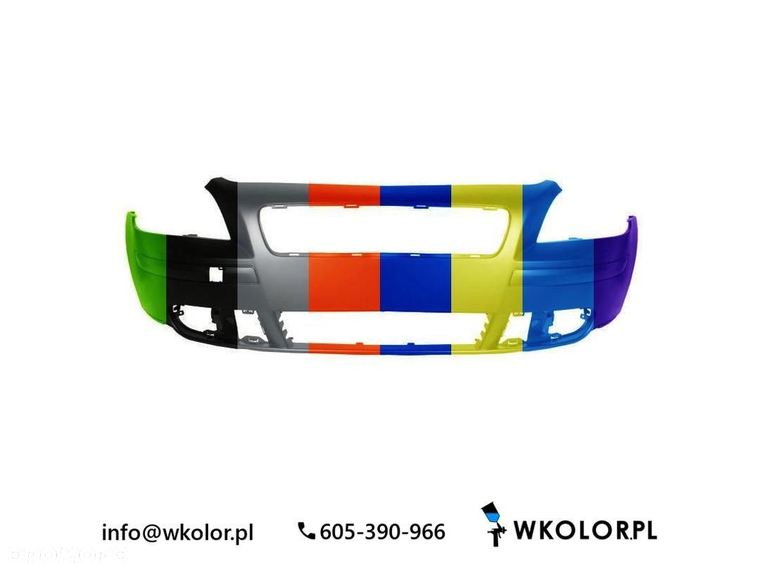 NOWY ZDERZAK VOLVO S40 II 2006-2010 LAKIEROWANY W KOLOR - 1