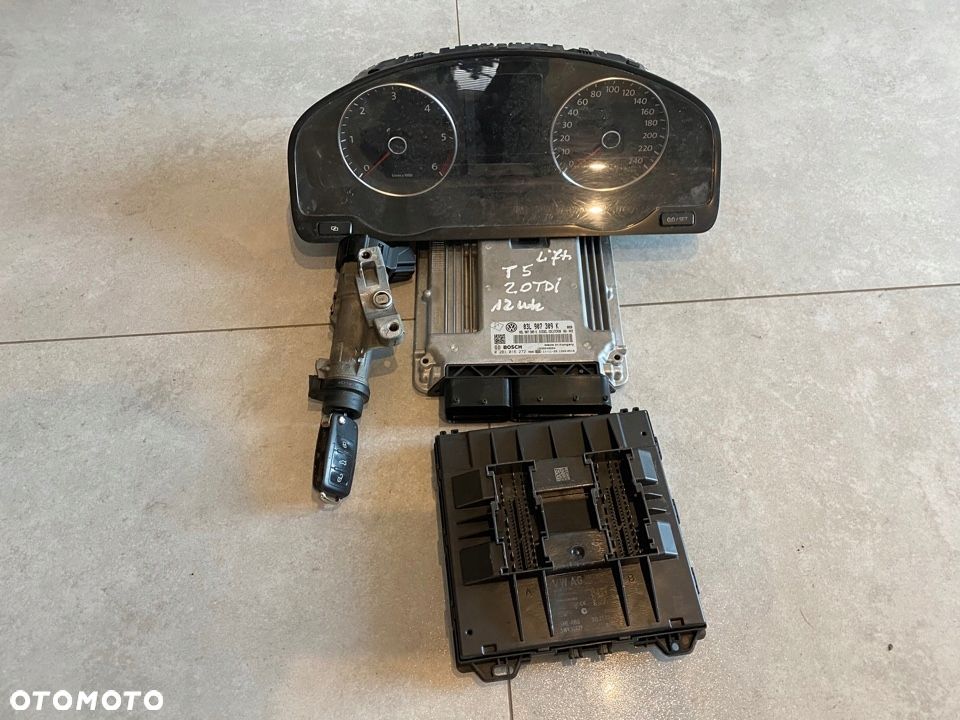 VW T5 T6 2,0 TDI zestaw komputer 03L907309K 0281016272 - 1
