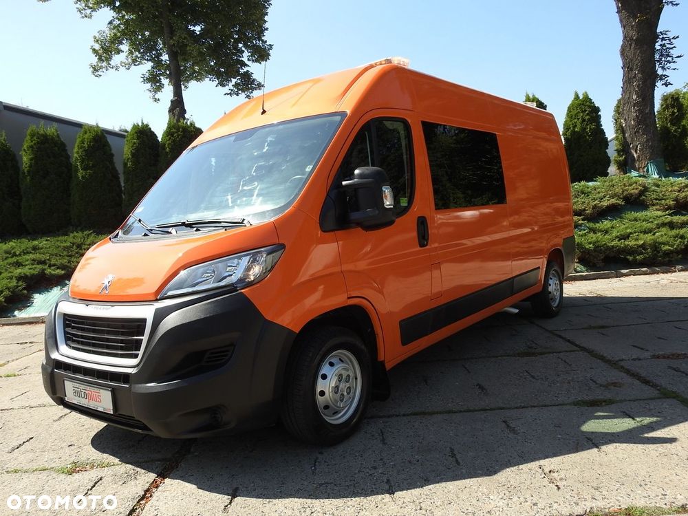Peugeot BOXER FURGON BRYGADÓWKA  7 MIEJSC KLIMATYZACJA  120KM - 21