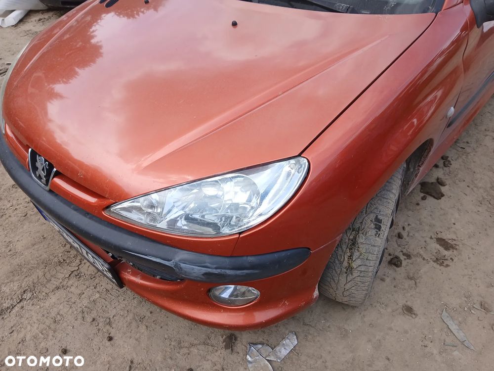PEUGEOT 206 KHDC 3D maska pokrywa silnika klapa bagażnika zderzak lampa reflektor pas przedni