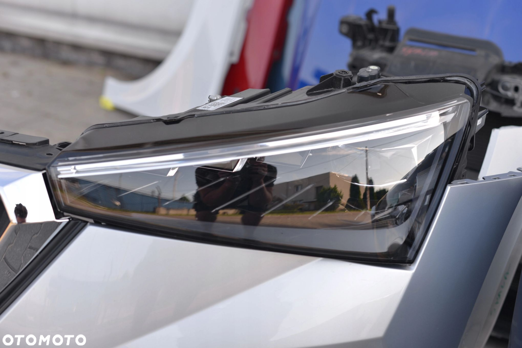 MASKA ZDERZAK GRILL BŁOTNIK LAMPA H7 XENON LED PAS BELKA SKODA SCALA - 12