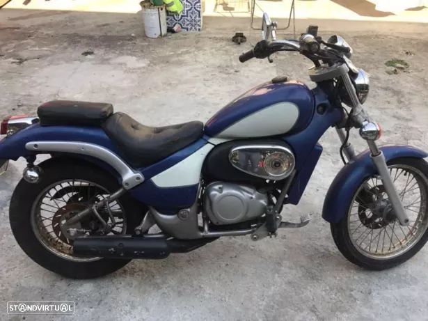 gilera eaglet pecas, aprilia Classic / red rose 50cc motorizada - 1