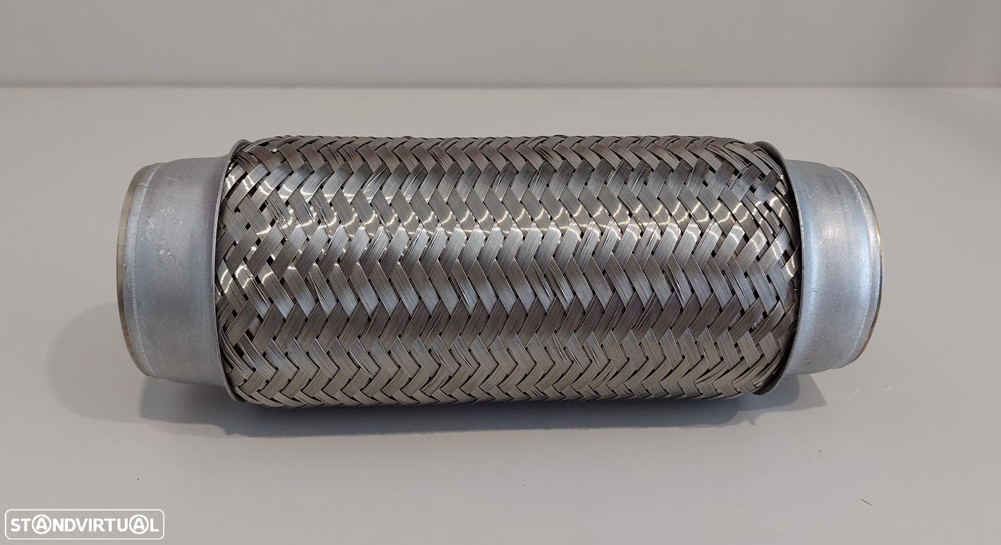 51mm - Flexível Inox Reforçado Escapes Universal (203mm comprimento) - 5