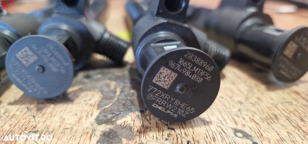 Injectoare Peugeot Boxer 2.0 hdi Fiat Ducato Mondeo, Kuga  9674984080 - 3