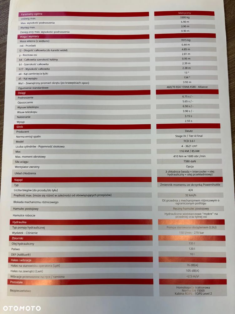 Manitou MLT 733 115 D ST4 S3 TRACT LSU - 15