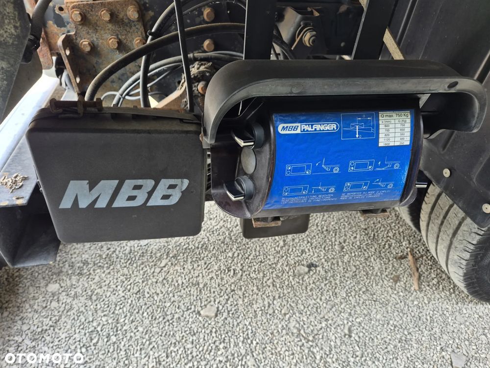 Winda Palfinger 750kg Cabstar Maxity Canter, Iveco , Stan bdb! - 4