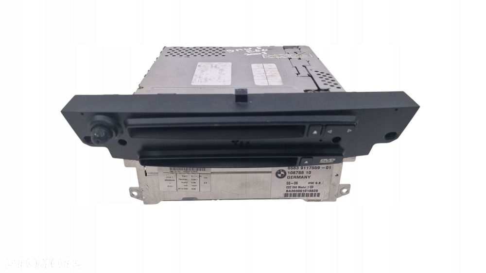 BMW E90 E91 E92 E93 DVD NAWIGACJA DUŻA KOMPLETNA CCC 9117559 - 1
