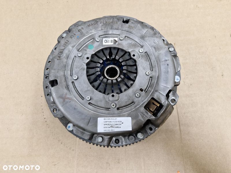 chevrolet captiva 1 i 2.2 vcdi cdti sprzęgło dwumasowe koło tarcza docisk sachs - 1