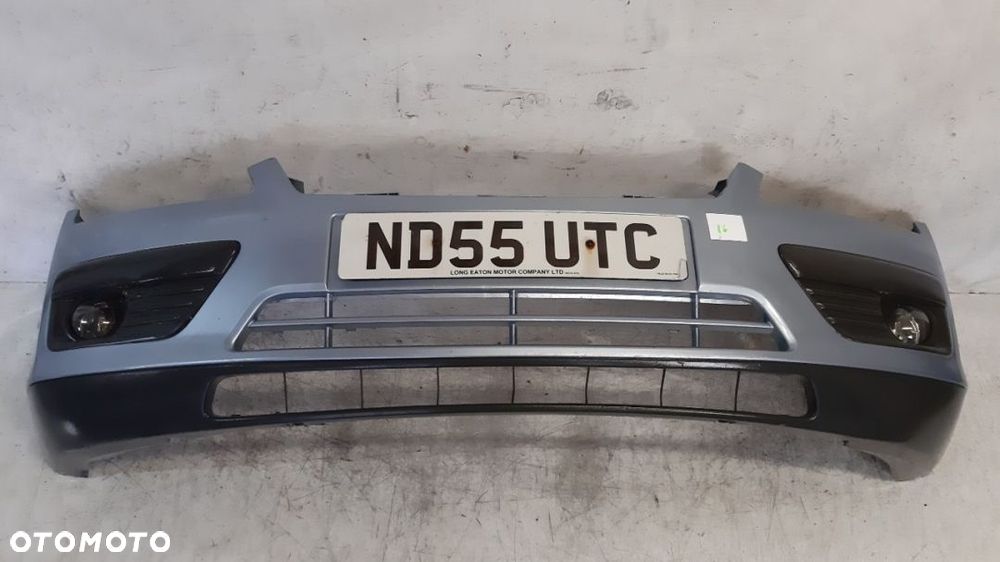 } ZDERZAK PRZÓD PRZEDNI FORD FOCUS MK.2 2 II Z3 BŁĘKITNY HALOGENY - 1