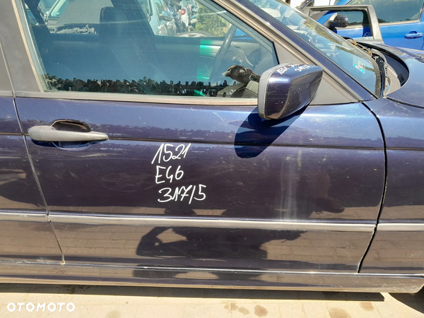 BMW E46 LIFT DRZWI PRAWE PRZEDNIE PRAWY PRZÓD KOLOR: 317/5