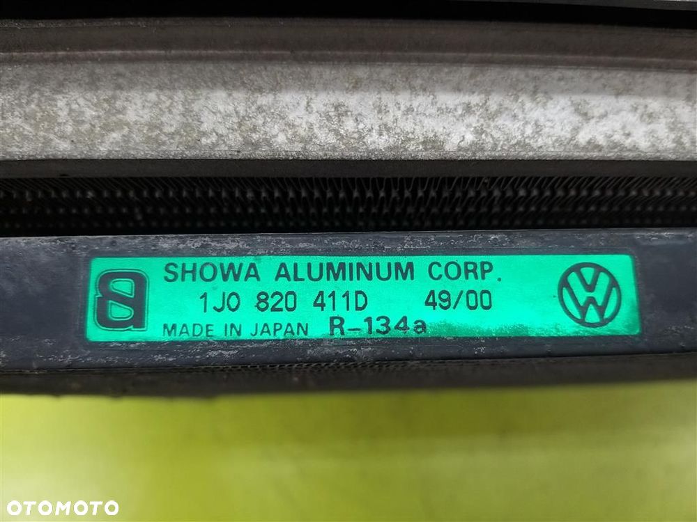 CHŁODNICA Chłodnice komplet Audi A3 8L 1996-2003 1J0820411D ORYGINAŁ - 7