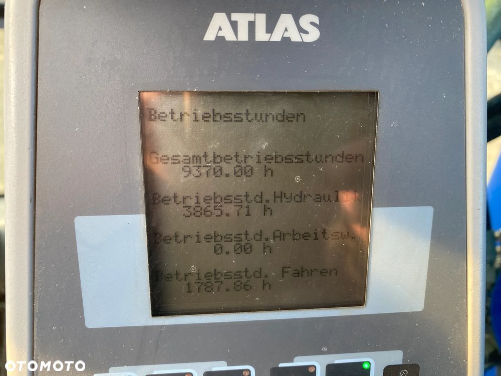 Atlas 140W, 9300 MTH, KRÓTKI TYŁ, 16 TON, Z NIEMIEC, SUPER UTRZYMANA, - 9