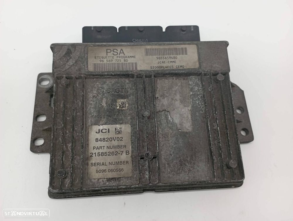 CENTRALINA DO MOTOR UCE PEUGEOT 206 - 1