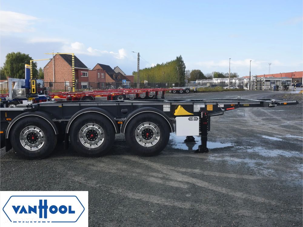 Van Hool nowa naczepa pod tank kontener 20, ADR EX/II EX/III, cena netto 23300 euro - 5