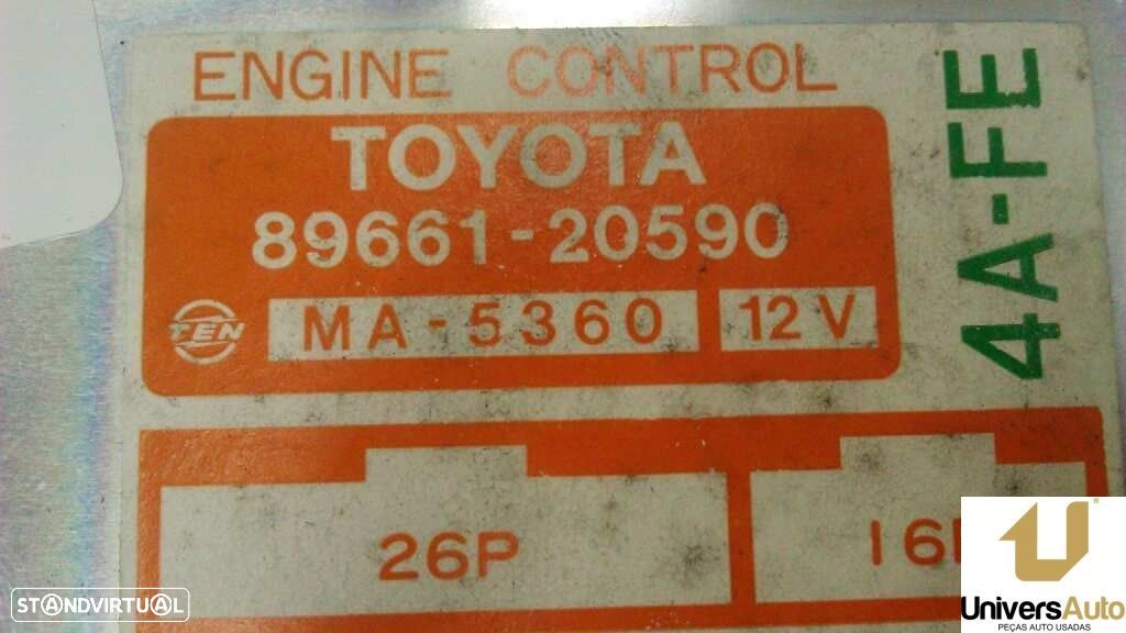 CENTRALINA MOTOR UCE TOYOTA CELICA COUPÉ 1993 -8966120590 - 1