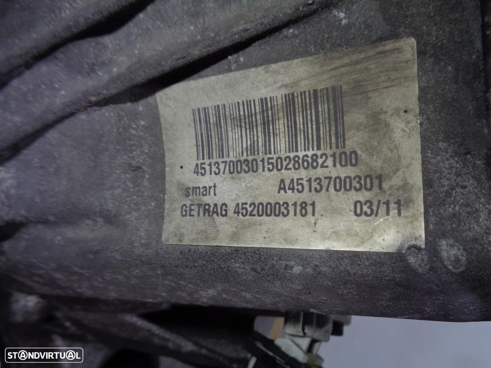 CAIXA VELOCIDADES SMART FORTWO CABRIO 2011 - 1
