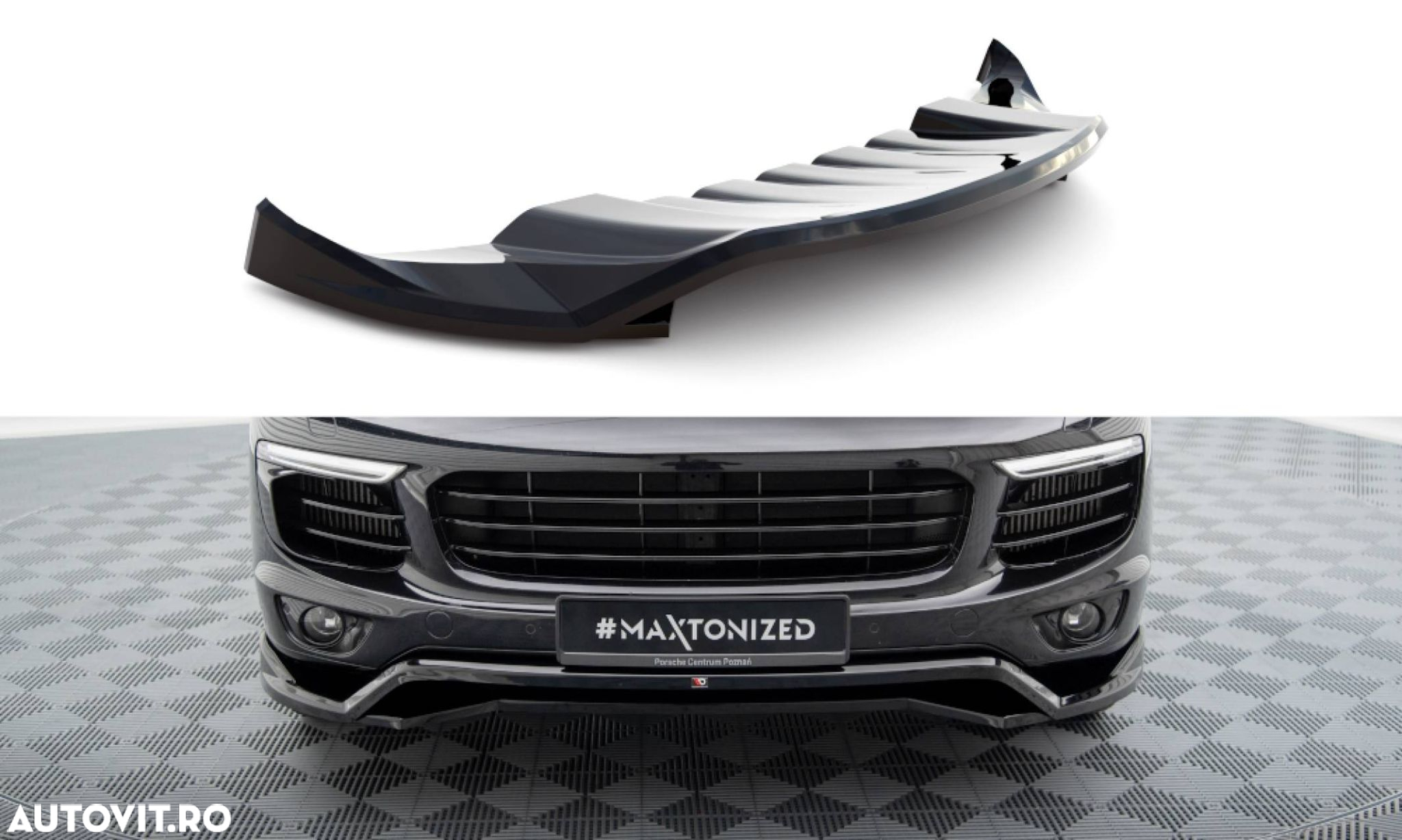 Pachet Exterior Prelungiri compatibil cu Porsche Cayenne Mk2 Maxton Design - 7