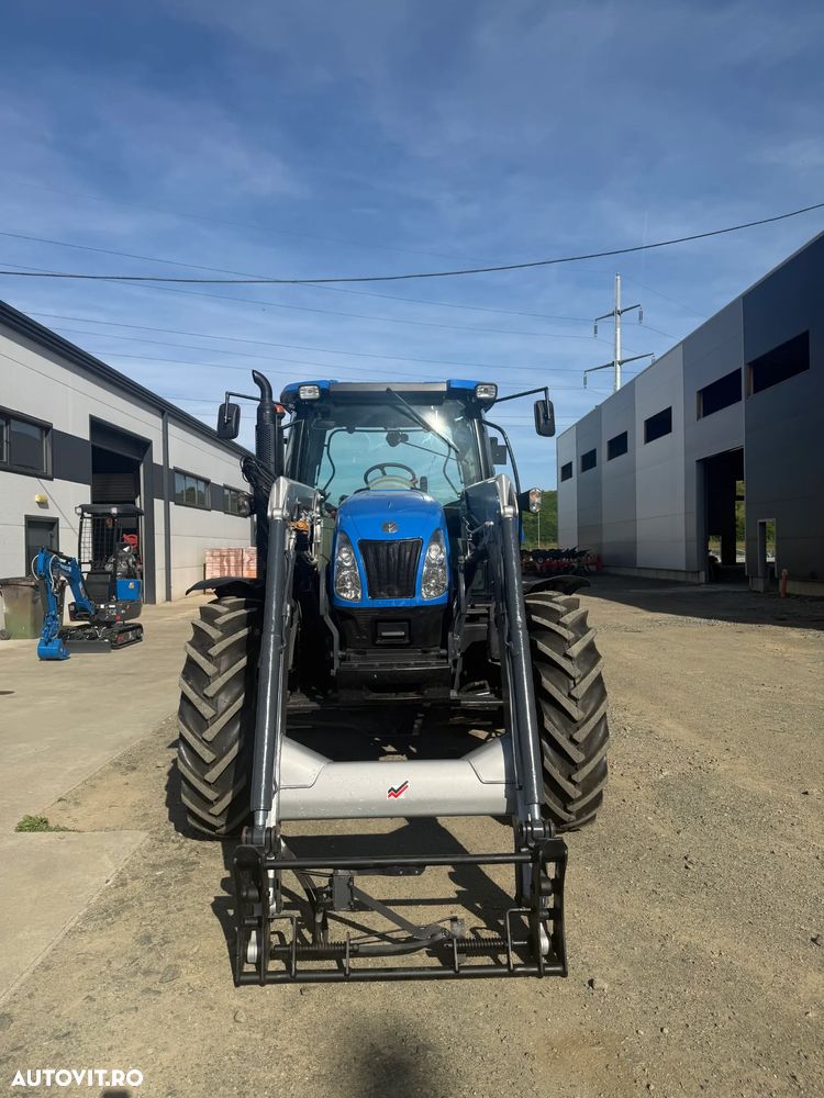 New Holland T6010 Plus cu incarcator frontal - 9