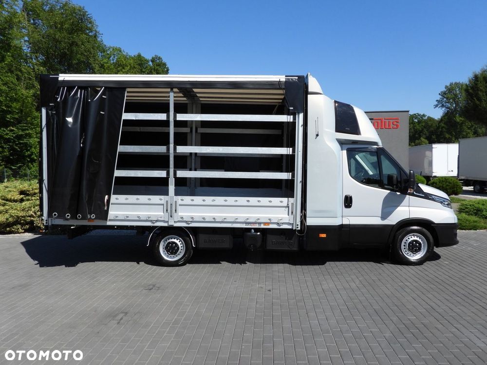 Iveco DAILY 35S18 PLANDEKA 8 PALET WEBASTO TEMPOMAT NAWIGACJA LEDY AUTOMAT HI-MATIC KLIMATYZACJA  180KM - 9