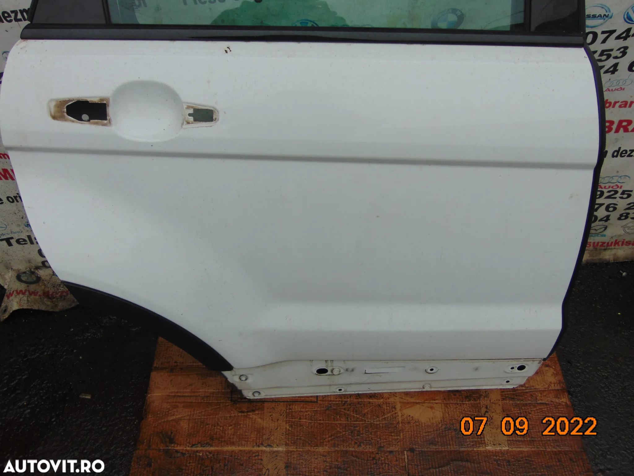 Usa Range Rover Evoque 2011-2018 usi fata spate stanga dreapta alba albe dezmembrez - 5