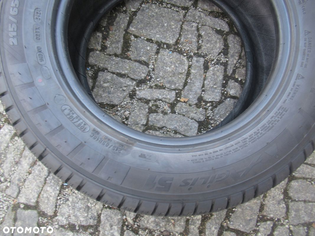 OPONY LATO 4szt MICHELIN AGILIS 51 215/65R16 C 106/104T 2024r demo - 6