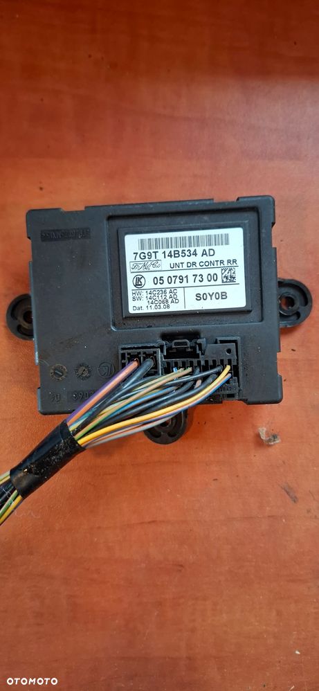 Moduł sterownika drzwi 7G9T 14B534 AD - 1
