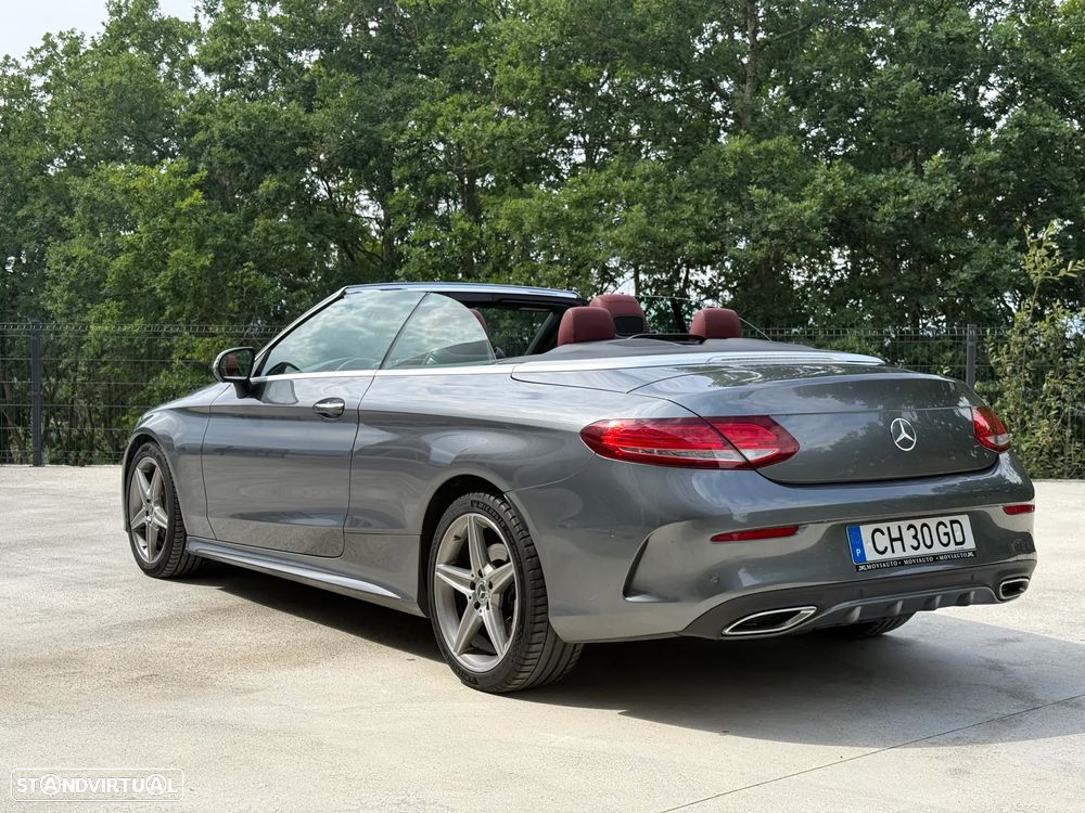 Mercedes-Benz C 220 d Cabrio 9G-Tronic AMG Line - 8