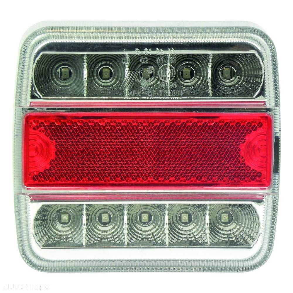 Lampa auto Carpoint pentru remorca cu 10 leduri 12V , 100x100x37mm , 1 buc. - 1