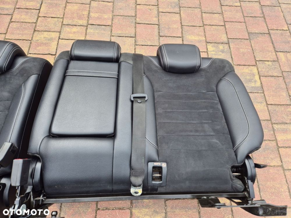 kanapa tyl tylna komplet mercedes ml w166 - 3