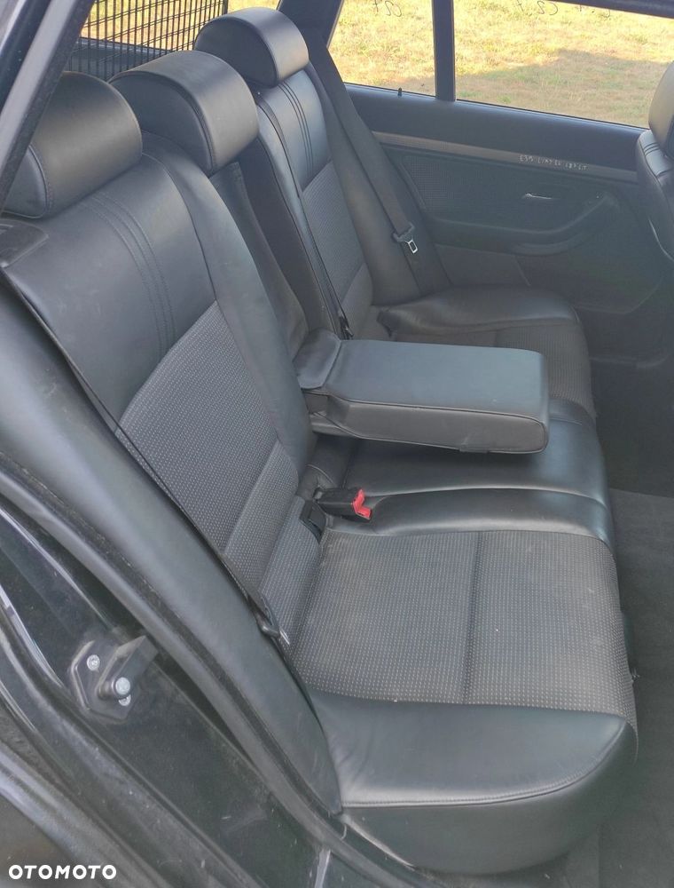 KANAPA TYŁ TYLNA SKÓRA ANTHRACITE BMW E39 LIFT KOMBI - 1