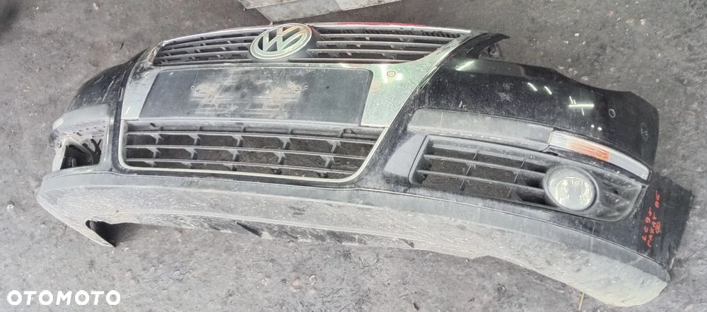 VW PASSAT B6 05- ZDERZAK PRZÓD PRZEDNI PDC LC9X - 1