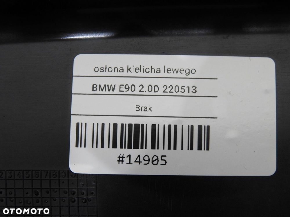OSŁONA PODSZYBIA LEWA BMW 3 E90 6925017 - 8