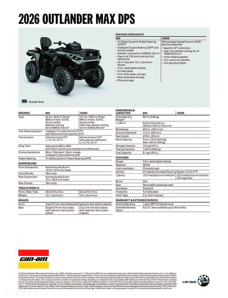Can-Am Outlander Max - 6