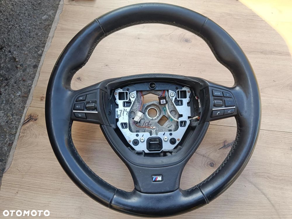 BMW F10 F11 M-PAKIET KIEROWNICA SKÓRZANA MULTIFUNKCJA - 2
