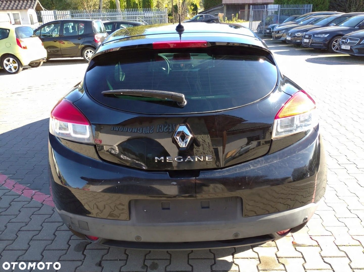 RENAULT MEGANE 3 III COUPE KLAPA POKRYWA SZYBA BAGAŻNIKA TYŁ TYLNA TEGNE - 1