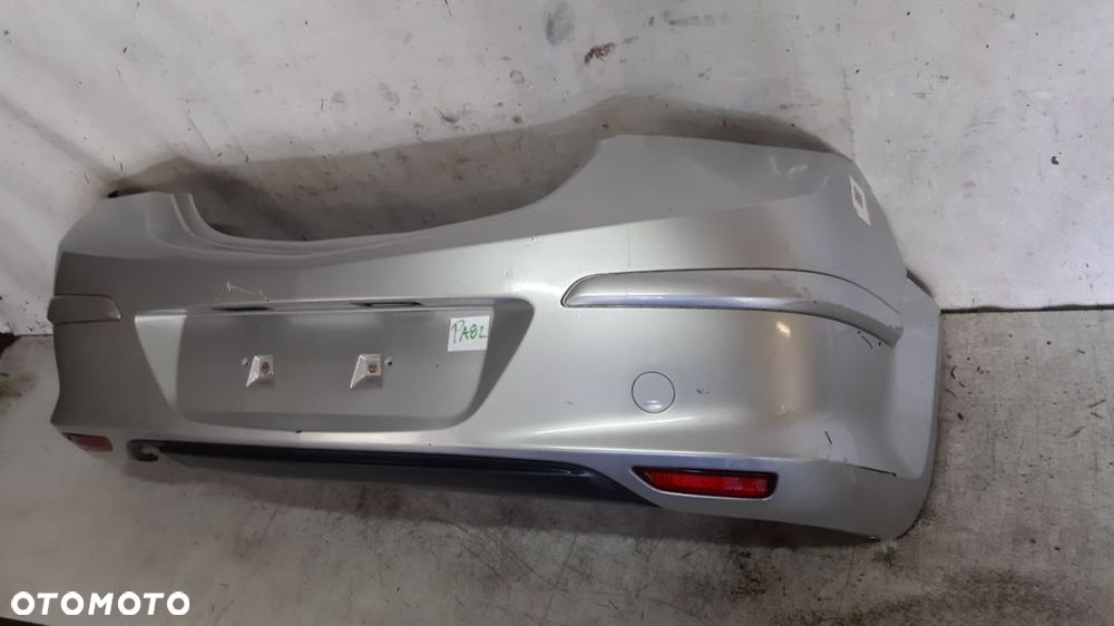 ^ ZDERZAK TYŁ TYLNY DO OPEL ASTRA H 3 III GTC Z157 SREBRNY - 3