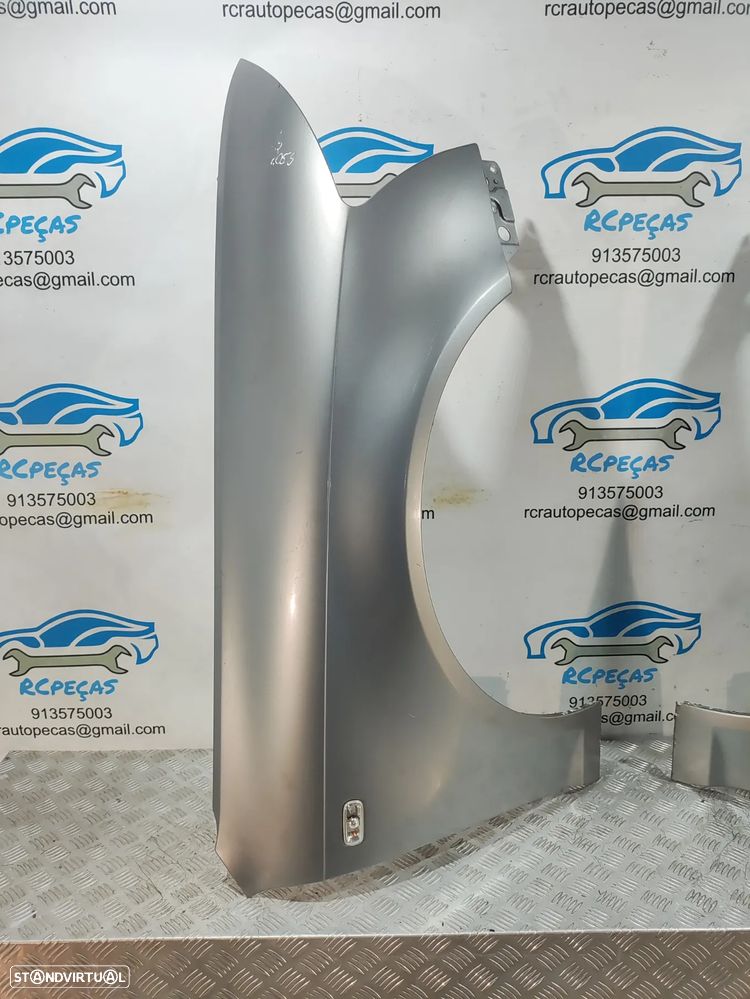 FRENTE COMPLETA AUDI A6 C6 SLINE S-LINE CAPOT PARACHOQUES GUARDA-LAMAS OTICAS RADIADOR VENTILADOR FRENTE FIBRA REFORÇO - 11