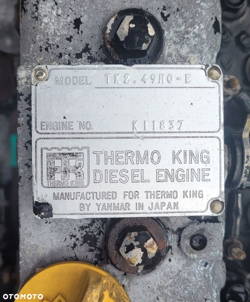 SILNIK YANMAR K06204 TK2.49 / SILNIK THERMO KING Z PRZEZNACZENIEM NA CZĘŚCI - 4