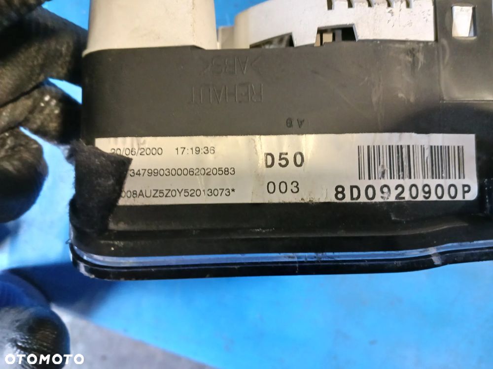 ZESTAW STARTOWY do odpalenia AUDI A4 B5 FL 1.8 20V Sterownik silnika ECU 8D0906018AA 4B0905851C licznik 8D0920900P - 4