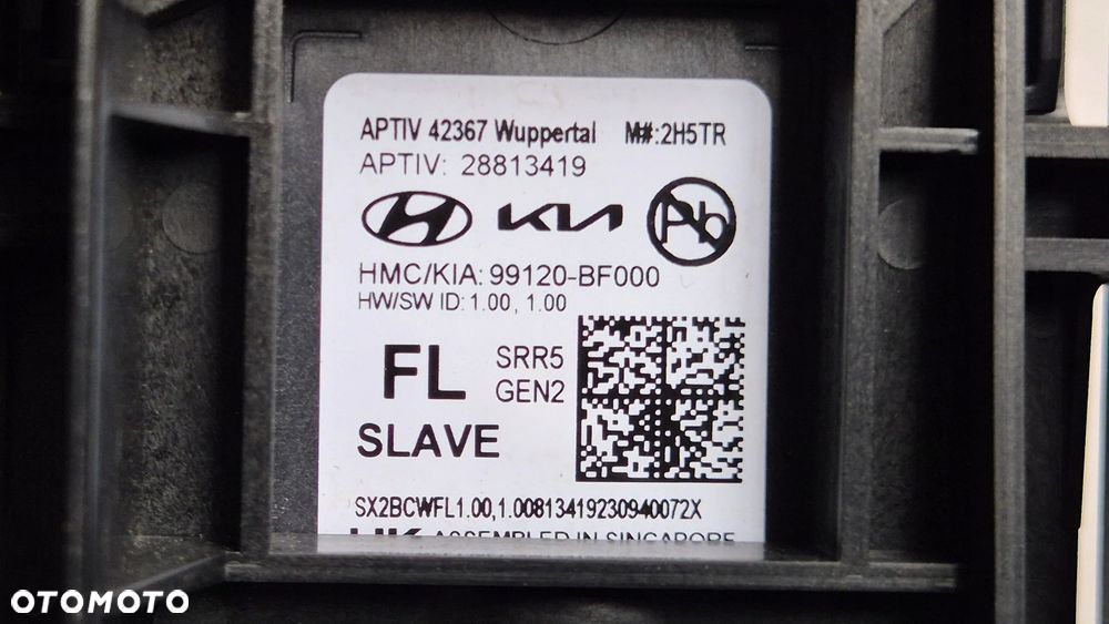 Czujnik Radar martwego pola LEWY Hyundai KIA OE 99120-BF000 Kompletny NOWY! - 9