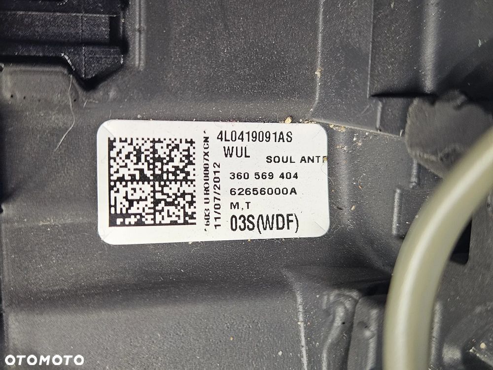 AUDI Q7 4L LIFT 09-15R KIEROWNICA CZARNA SKORA MULTIFUNKCJA LOPATKI 4L0419091AS 4L0419091 AS - 8